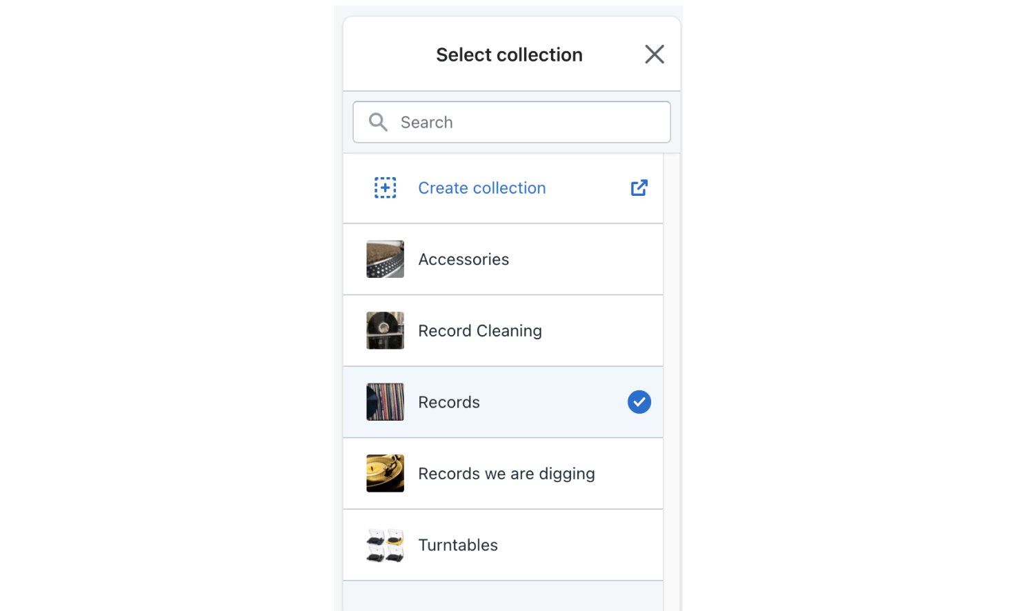 Displaying a Shopify collection on a page